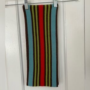 ARMAND DIRADOURIAN 100% Cashmere Striped Scarf Luxury Soft Warm